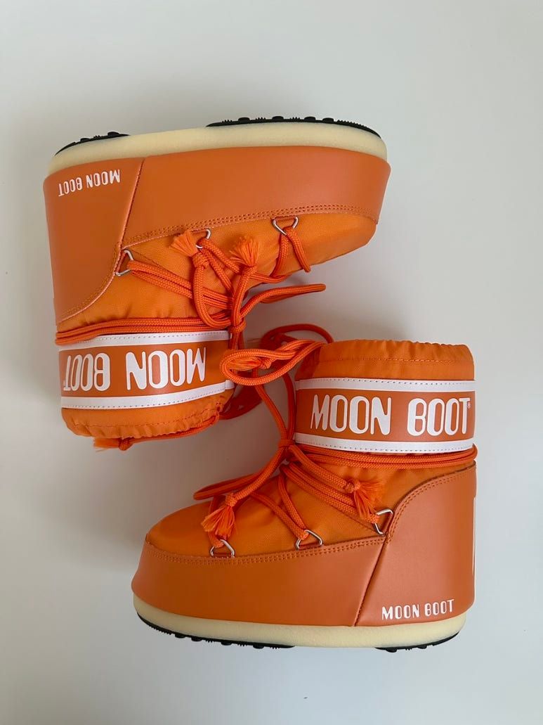 문부츠 아이콘 로우 스노우 부츠 14093400 014 SUNNY ORANGE WOMENS 33/35(205/220) , 36/38(230/250)