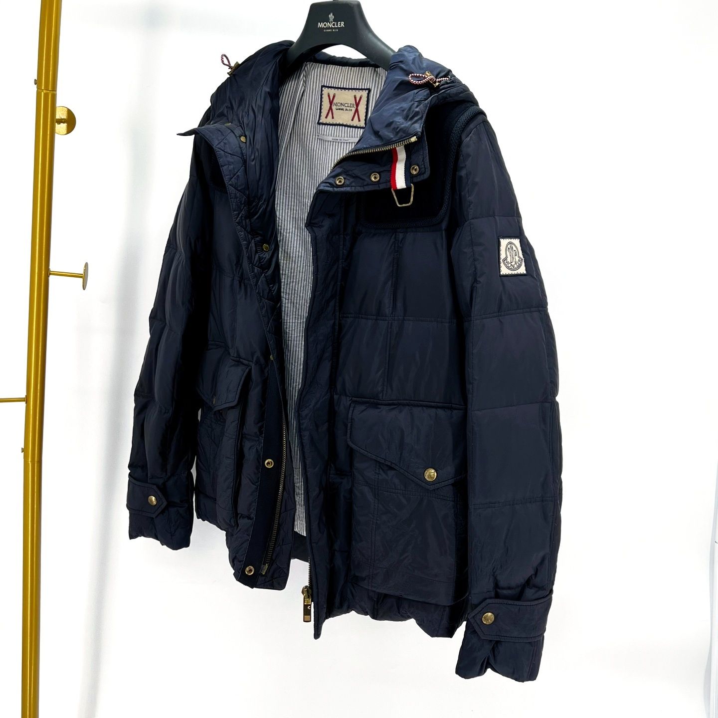 Moncler Moncler Gamme Bleu Jacket Navy - MEN from Onu UK