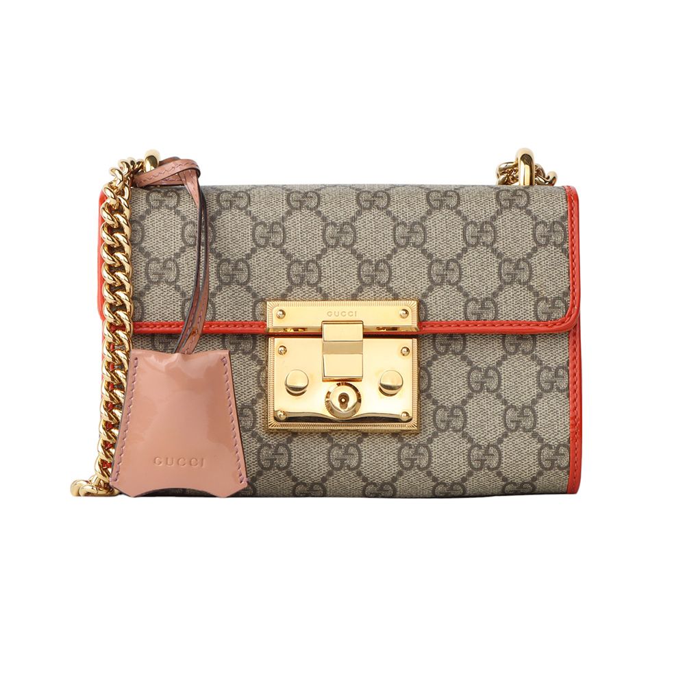 Gucci GG Supreme Paddlock Small Shoulder Bag / 33974-1 | eBay