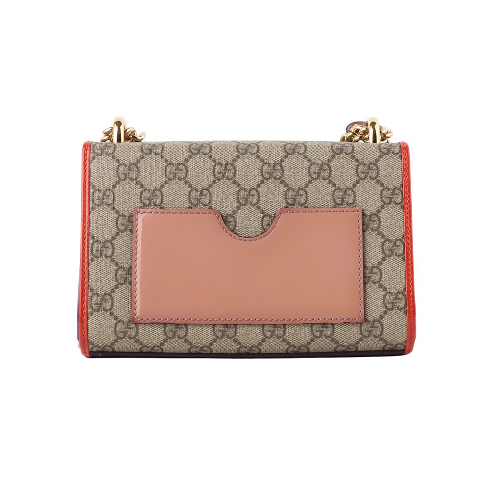 Gucci GG Supreme Padlock Small Shoulder Bag 409487 121184144 Gucci GG Supreme Padlock Small Shoulder Bag 409487 121184144