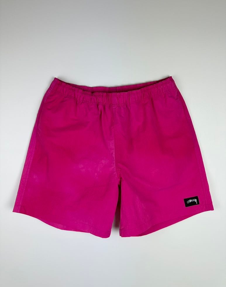 스투시 웨이브 다이 나일론 쇼츠 112287 푸시아 핑크 MENS S,M,L