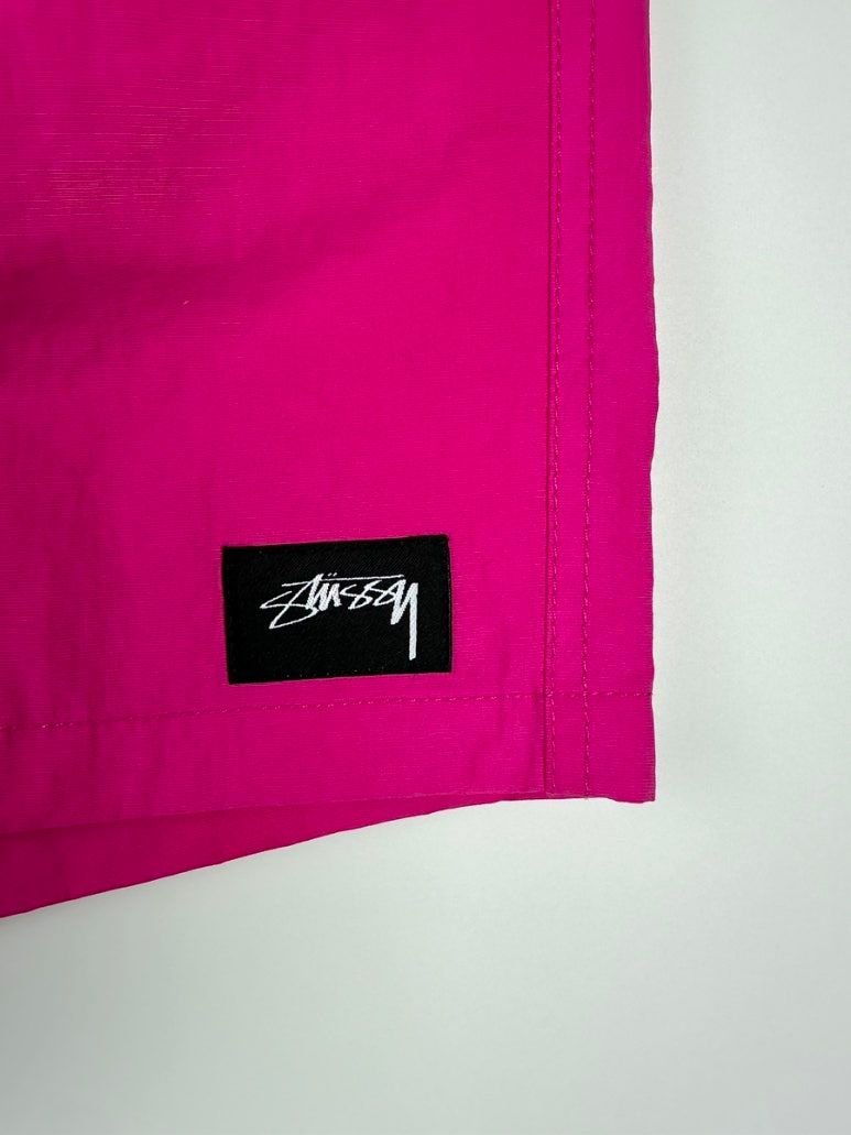스투시 웨이브 다이 나일론 쇼츠 112287 푸시아 핑크 MENS S,M,L