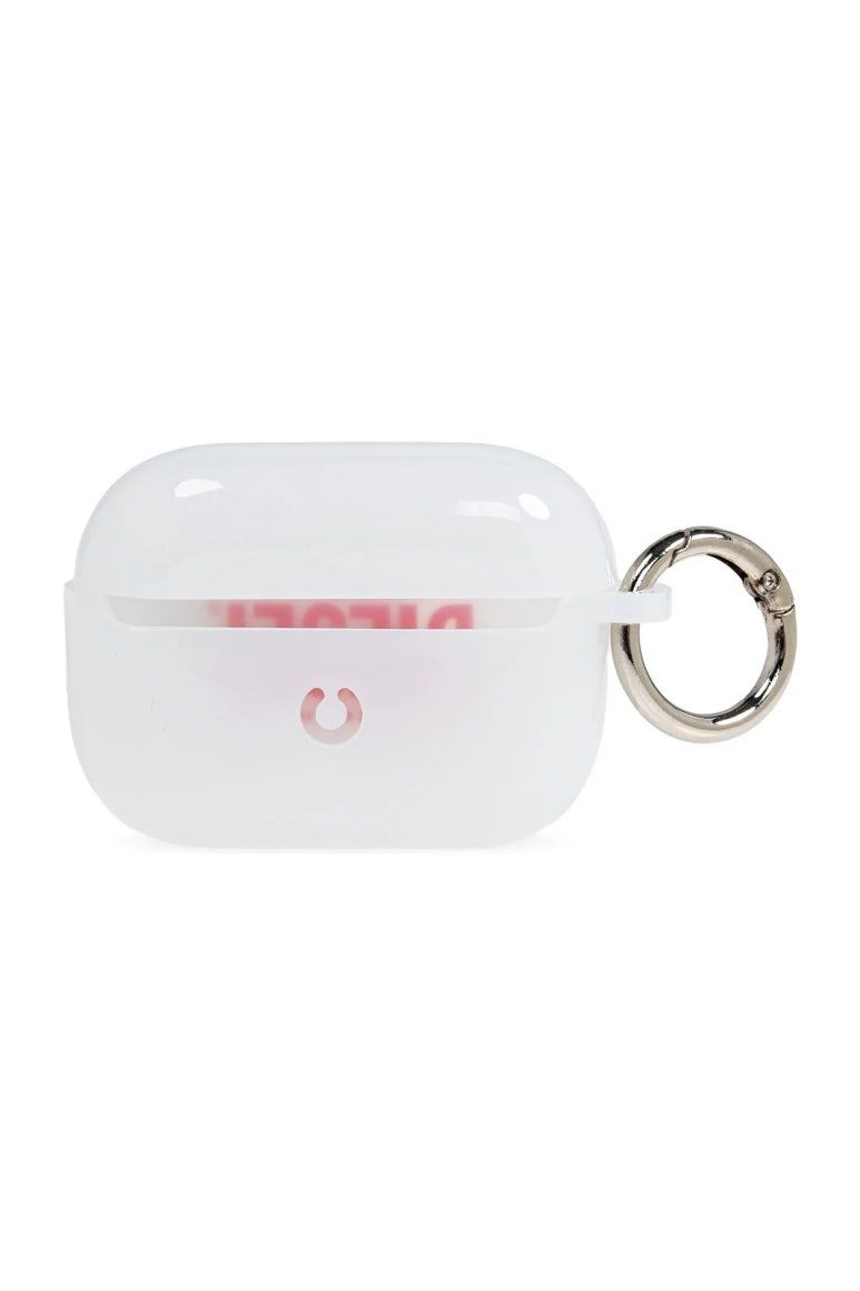 디젤 로고 프린트 Airpods Pro 2 케이스 화이트