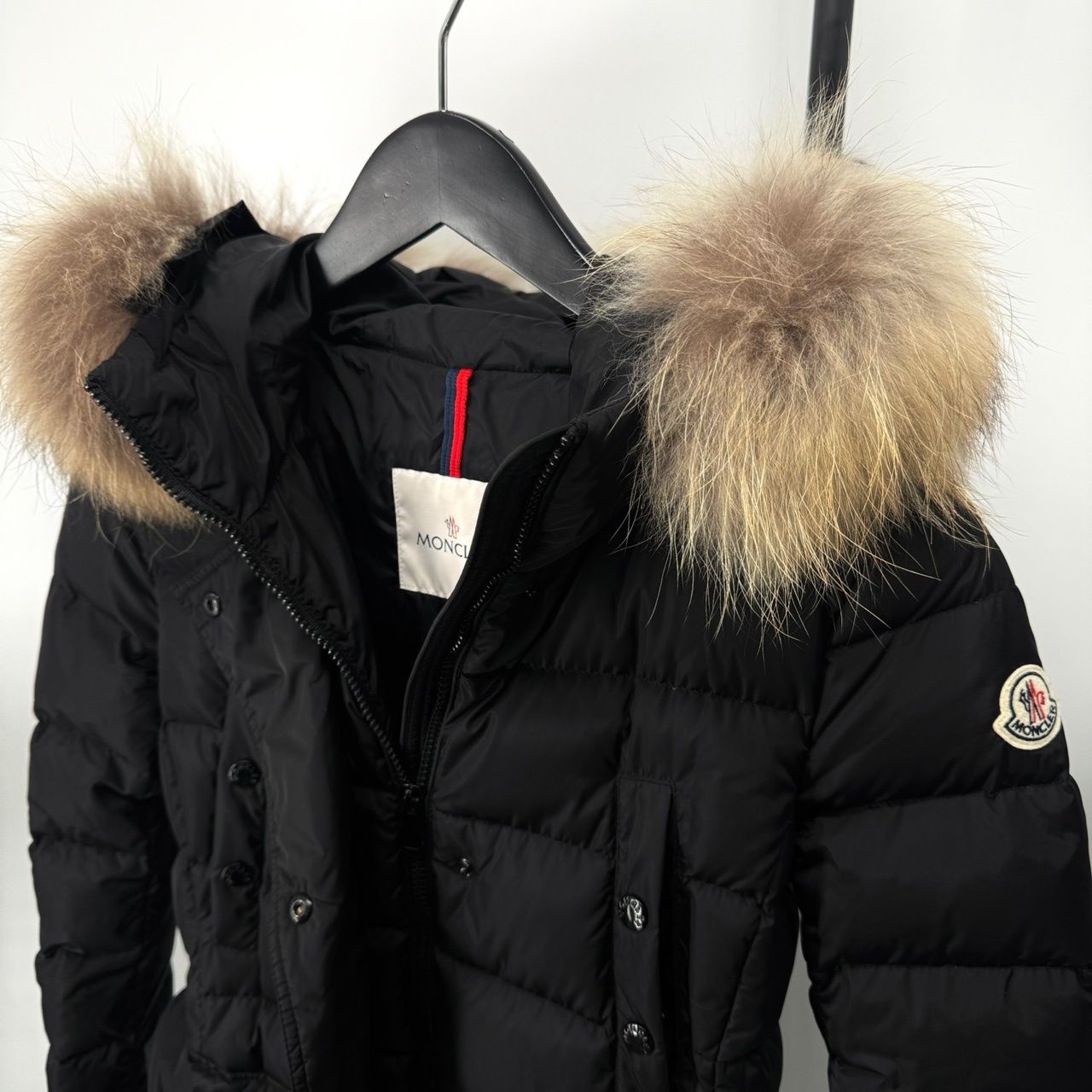 【年中無休】 Down Long Women's Chloé Moncler Jacket eBay | 121717523 Black ジャケット・アウター