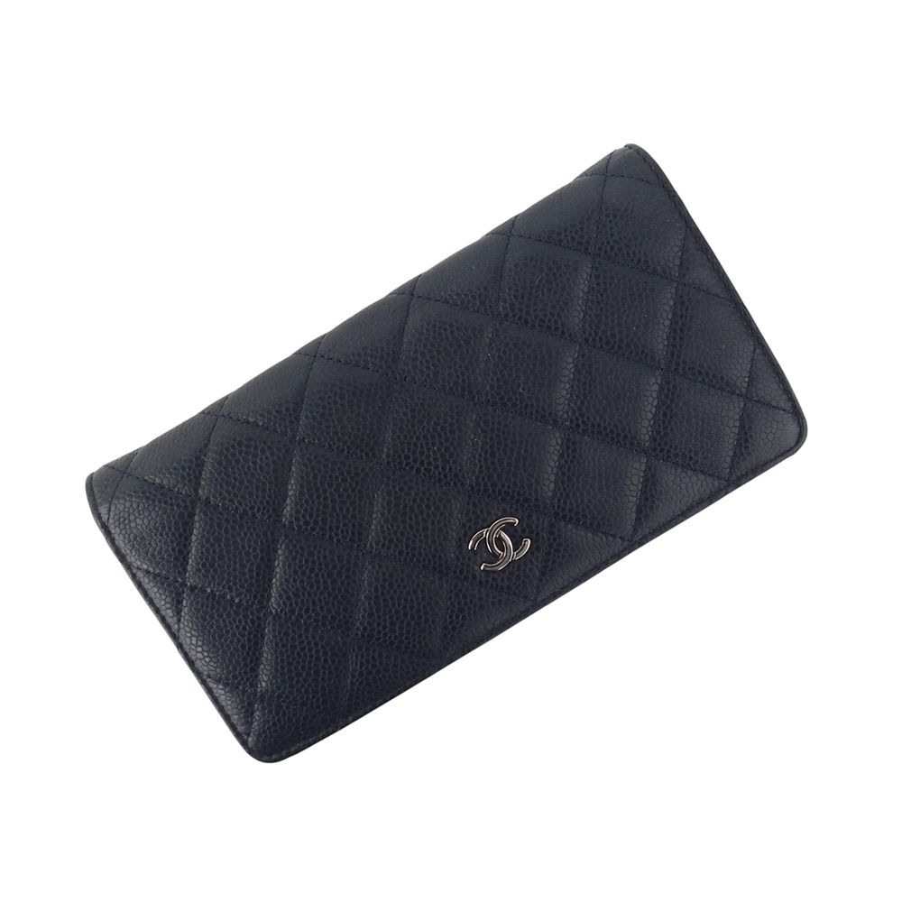 Boy chanel チェーンウォレット - グレインド シャイニー カーフ