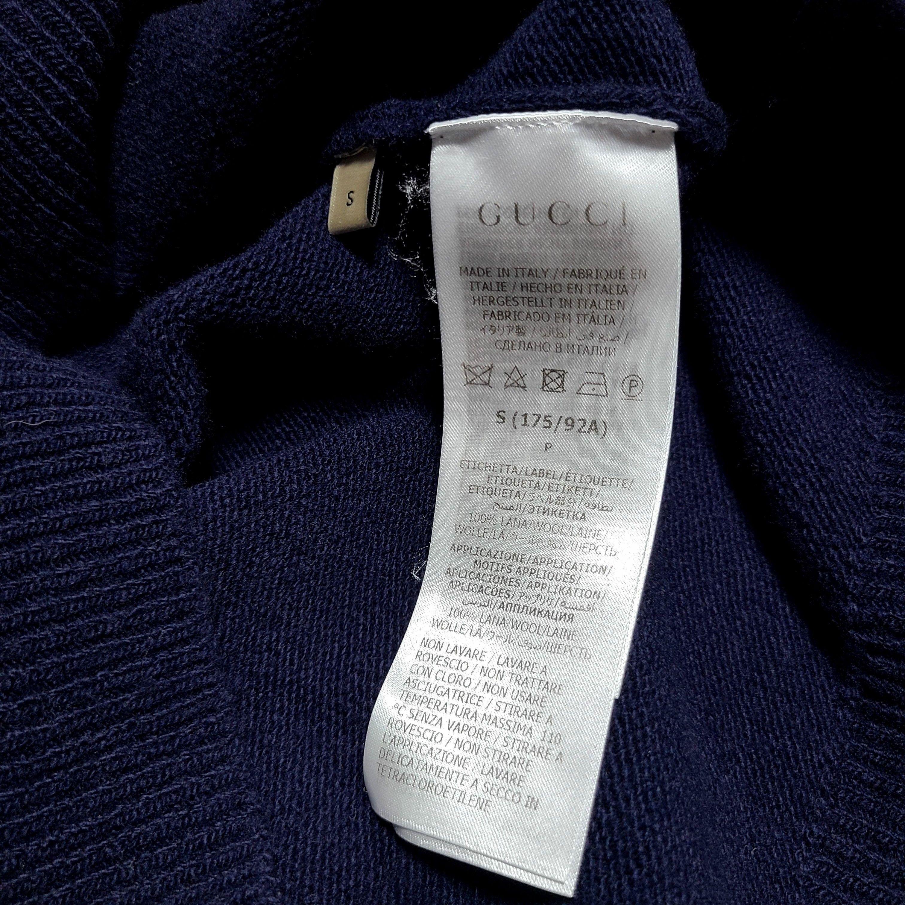 送料無料 店舗 Gucci Back Logo Wool Knit 694786 XKCD5 4804 122659825 | eBay アイドルグッズ