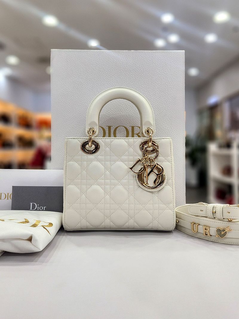 本当に信頼出来る店 MY Small Lady Dior ABC M0538ONGE White Bag Shoulder トップス