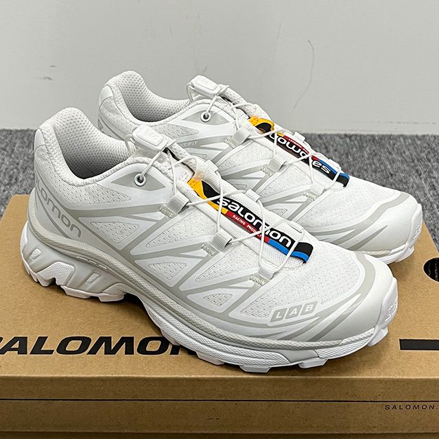 살로몬 XT-6 ADV 스니커즈 운동화 런닝화 화이트