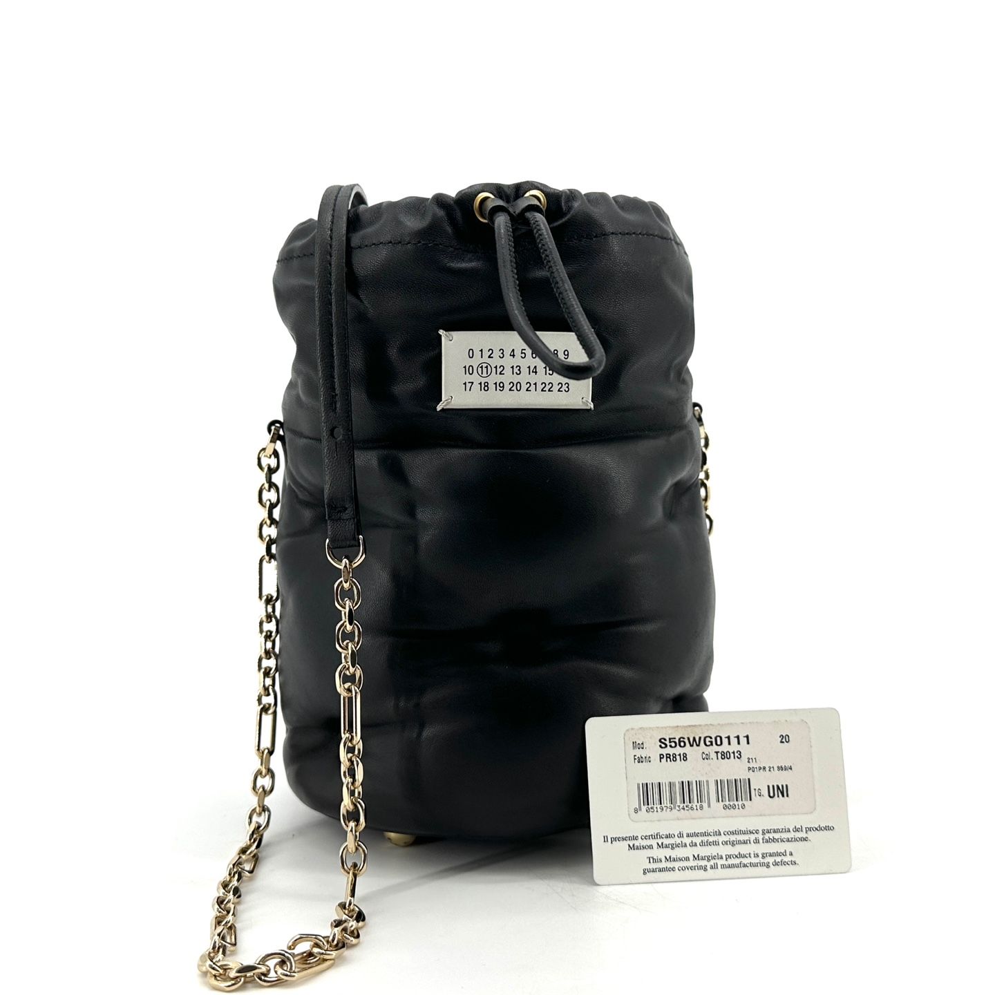 ショルダーバッグ・ポシェット MAISON MARGIELA GLAM SLAM BUCKET BAG Maison Margiela Glam Slam Bucket Crossbody Bag 16x23