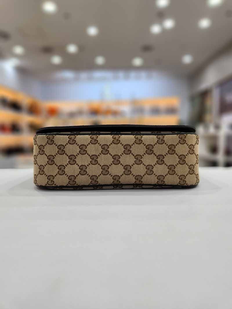 【2025年】エレガントファッションを上品に着 Gucci GG eBay | 123685223 449172 Bag Messenger Canvas トップス