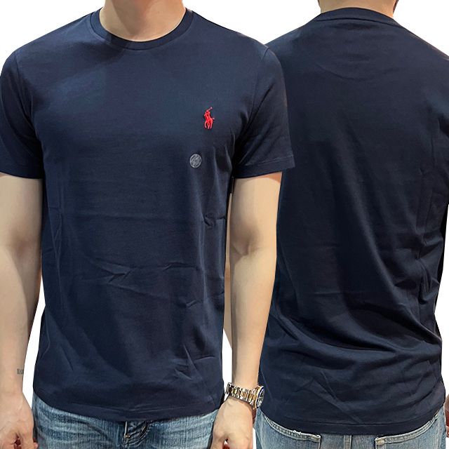 폴로 랄프로렌 반팔 티셔츠 710680785 004 Blue
