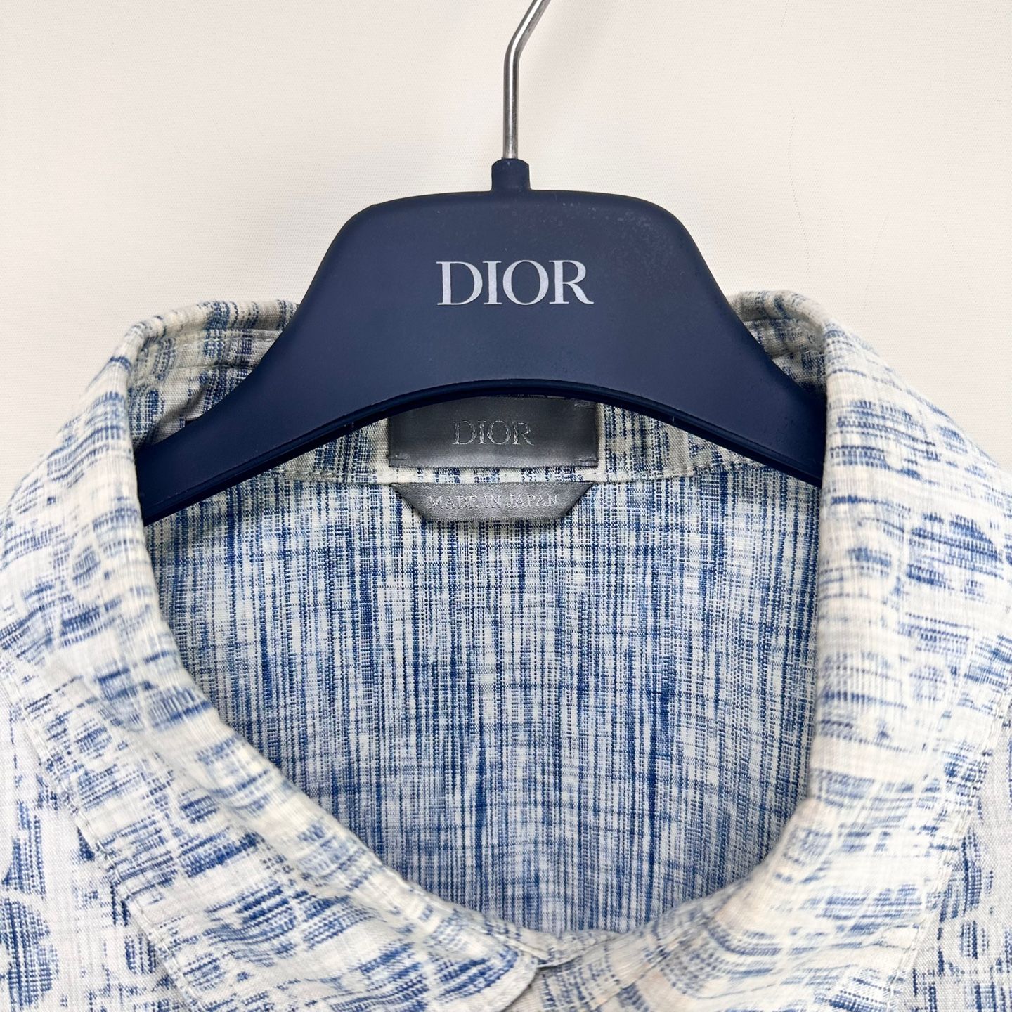 Dior Oblique Cassey Denim Shirt 42 123854713 | eBay