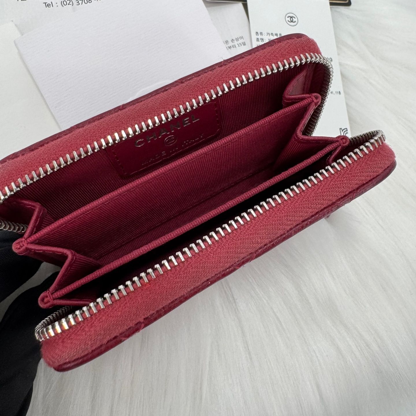 CHANEL Classic Zipper Card Holder A69271 75522372 | eBay