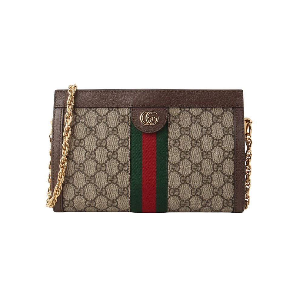 Gucci GG Supreme Ophidia Chain Shoulder Bag 503877 34276-3