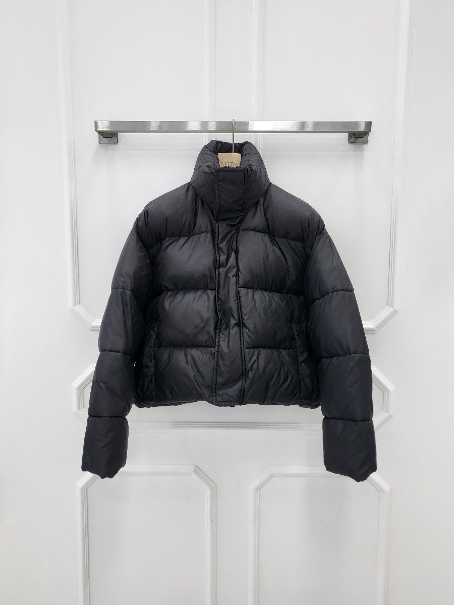Balenciaga Nylon Puffer Jacket with Jacquard Logo 34