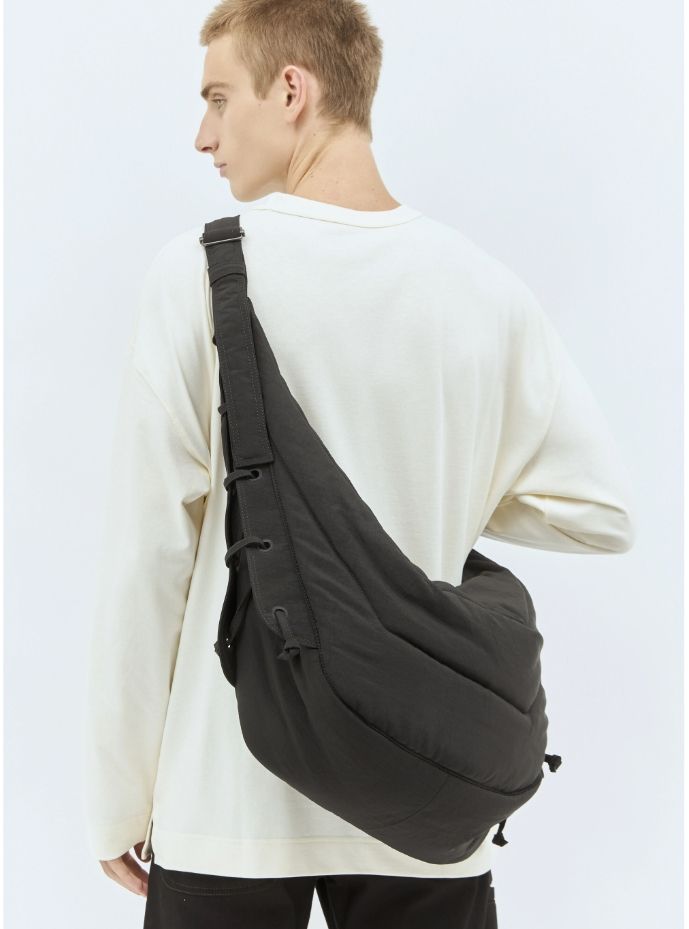 Lemaire 르메르  라지 블랙 소프트 게임 숄더백 게임백 BG0105 LF845 BK999