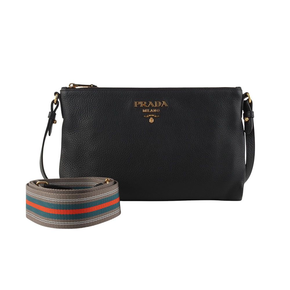 Prada Velluto Dino Two-Strap Crossbody Bag 34312-1 125189752