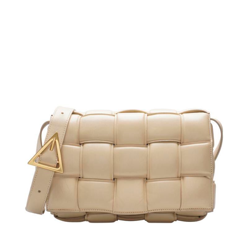 Bottega Veneta Beige Padded Cassette Crossbody Bag 12345