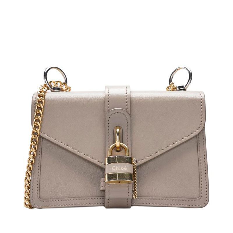Chloe Beige Ebi Chain Shoulder Bag 23.5-6-16 125324166 | eBay