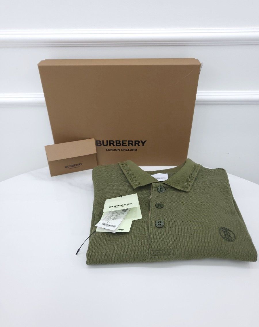 レビュー高評価商品 Burberry eBay | 125518780 XL Shirt Polo TB Monogram トップス