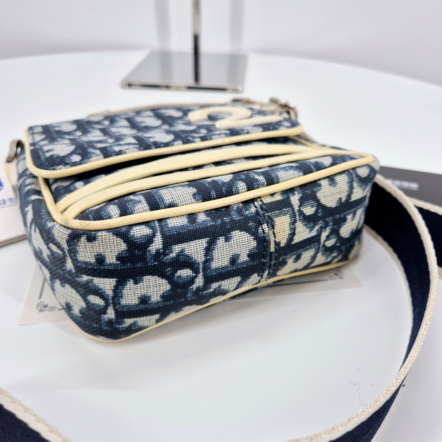 Dior Oblique PVC Mini Crossbody Bag 12345 127639735 | eBay