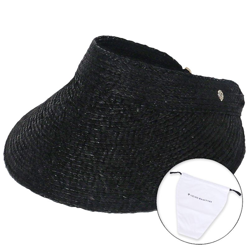 헬렌카민스키 25SS 여성 커스틴 선캡 챠콜 더스트백 포함 HAT50305 CHARCOAL PKG