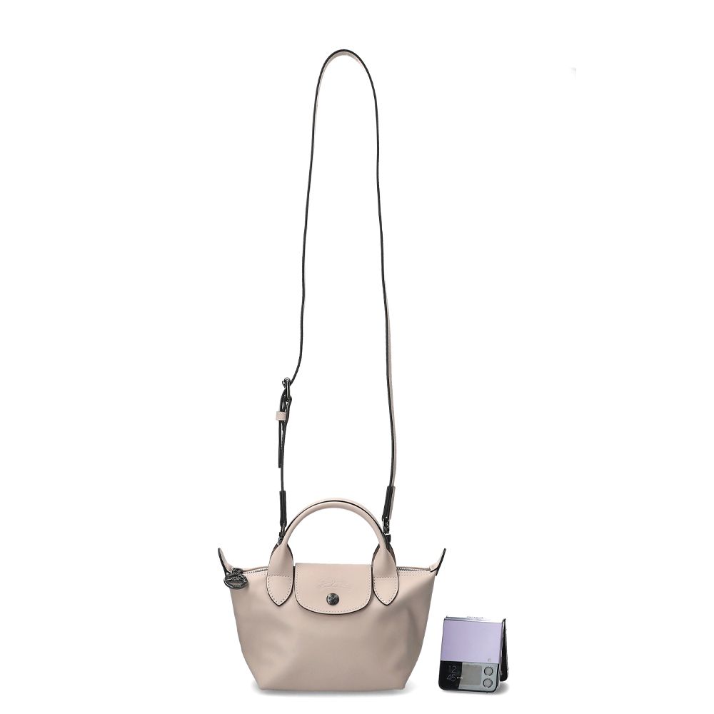 トートバッグ LONGCHAMP Essential Xs Handbag 76480069 Essential XS Handbag Ecru - Canvas | Longchamp US