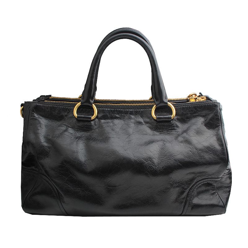 セール★PRADA★2EG430 Prada Downtown Leather 'White Black'