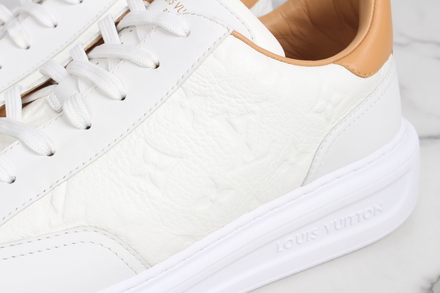 Louis Vuitton Beverly Hills Sneakers White 9 (280) 129260101