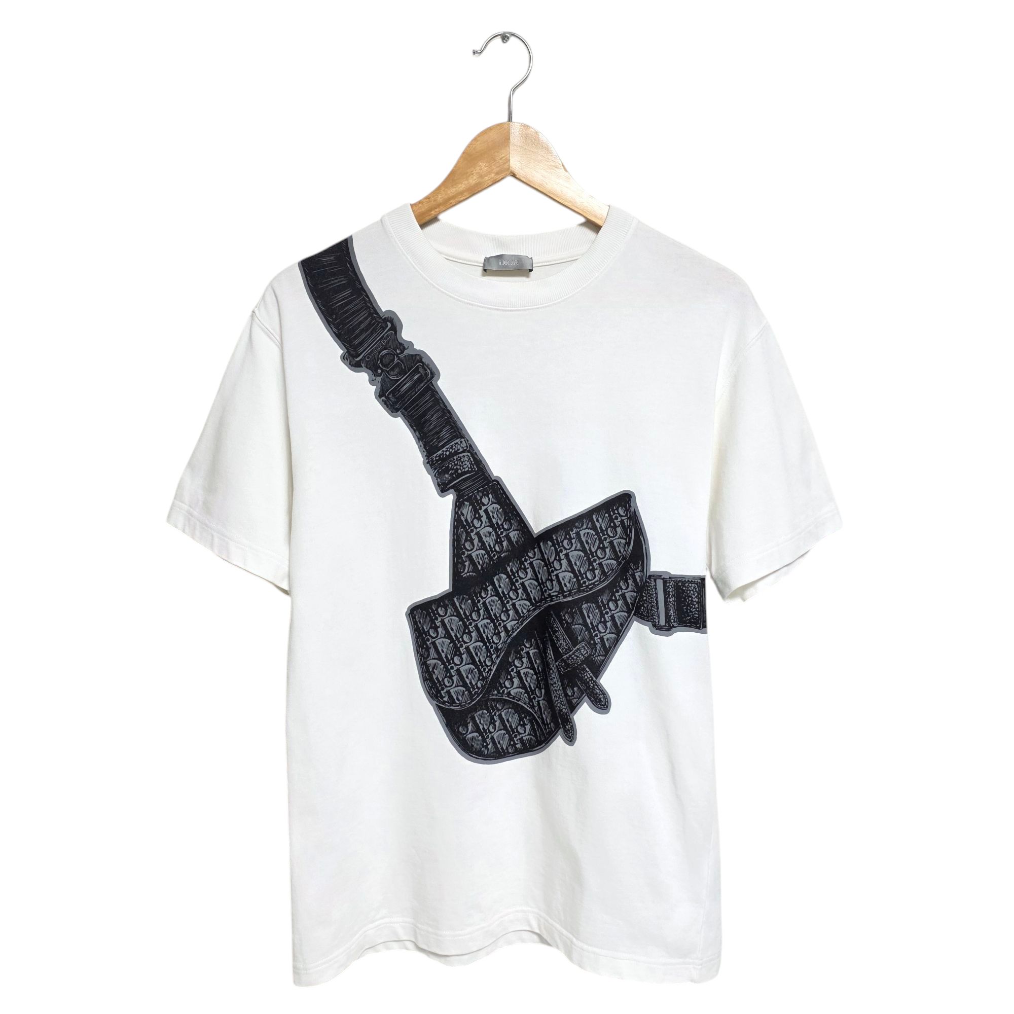 Dior Oblique Saddle Bag Short Sleeve T-Shirt 943J605N0554