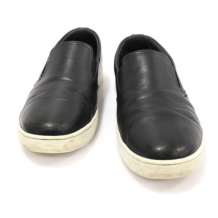 Prada 4D2733 Black Leather Men display picture 1
