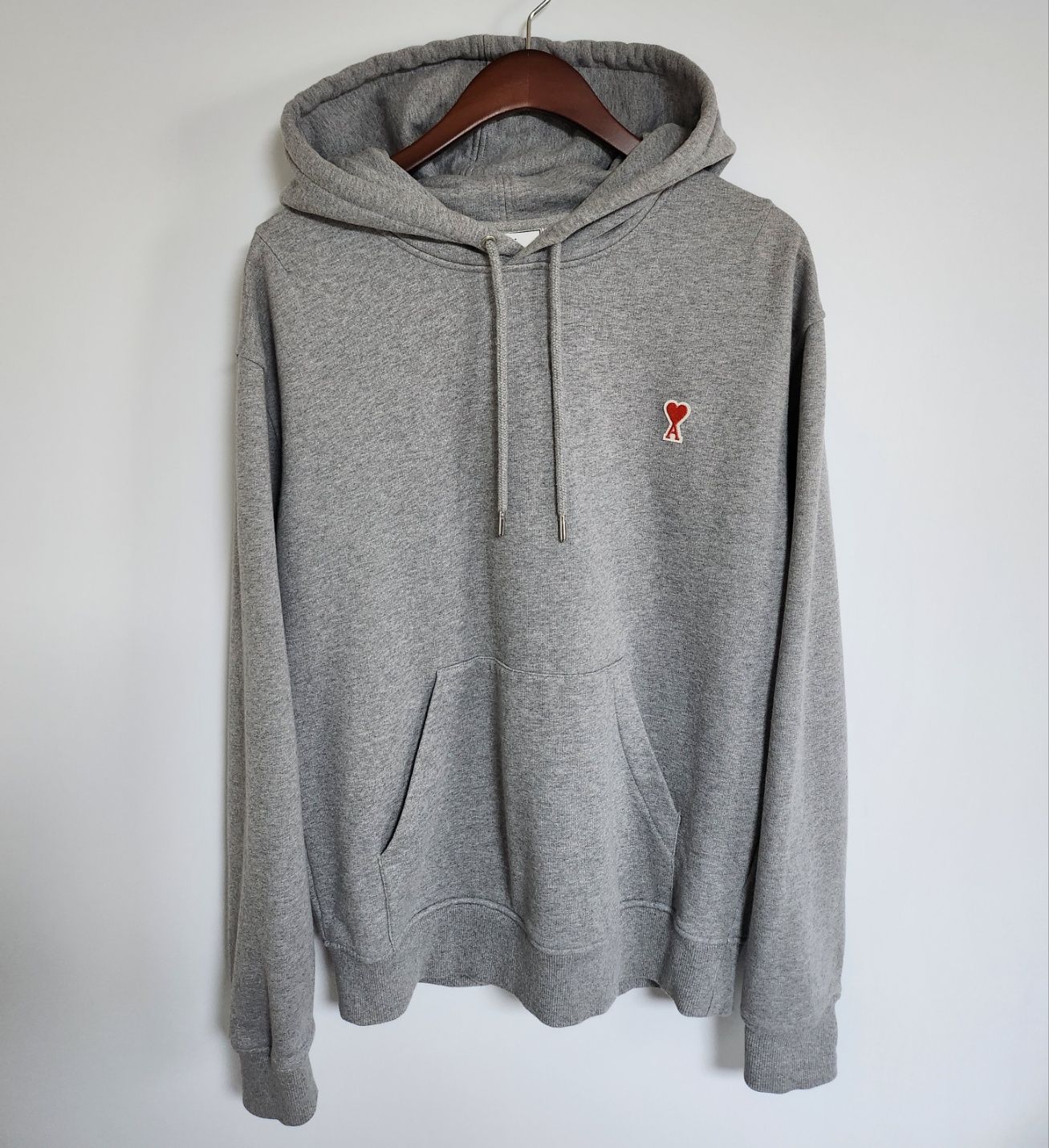 ★関税込★AMI★AMI SMALL HEART LOGO HOODIE★GRAY AMI Grey Small Heart Men's Hoodie A20HJ008 131393691 | eBay