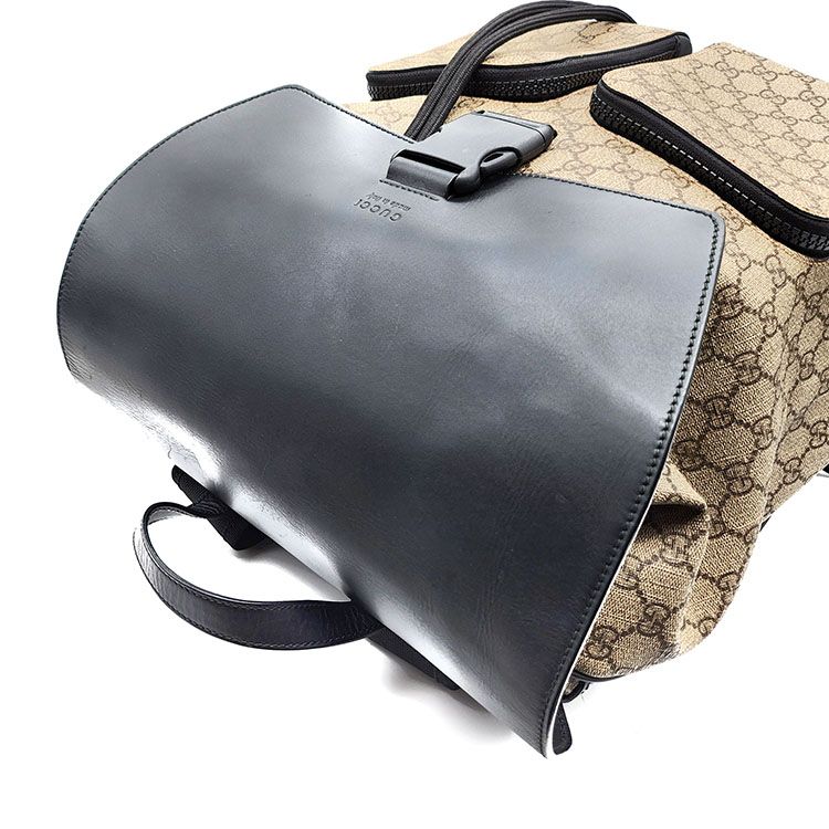 Gucci Supreme Two Pocket Backpack 406369 L718219 131436377