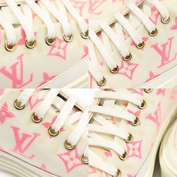 Louis Vuitton Rose Pop Technical Fabric Monogram Stella Open Louis Vuitton Rose Pop Technical Fabric Monogram Stella Open