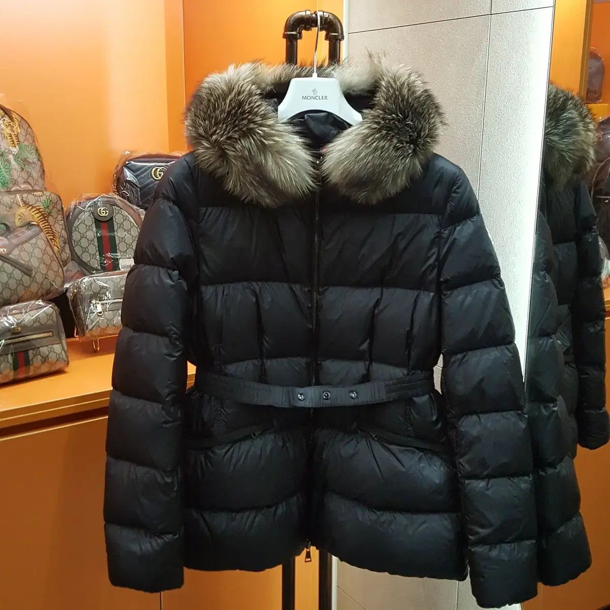 Moncler Boded Fox Fur Padded Jacket 5 132363028 | eBay