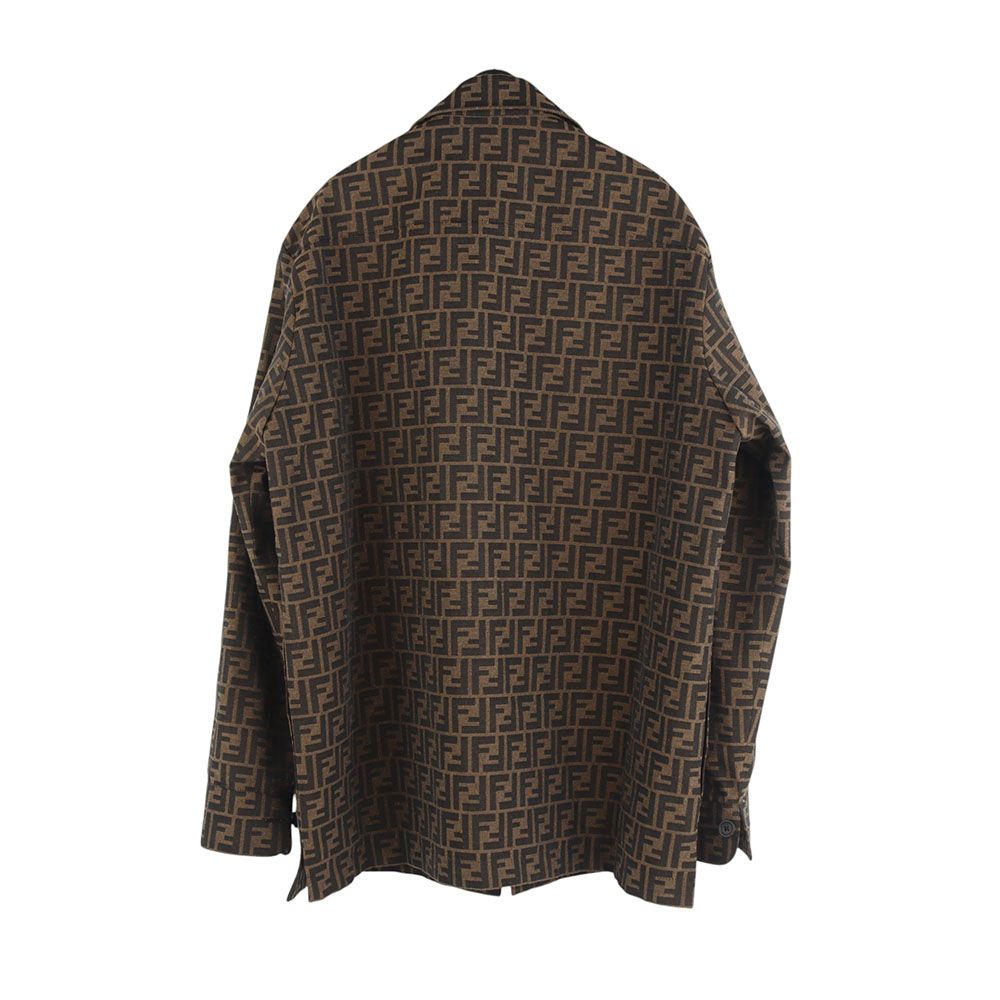 Fendi Mini bag jacquard fendigraphy denim-effect ff | The