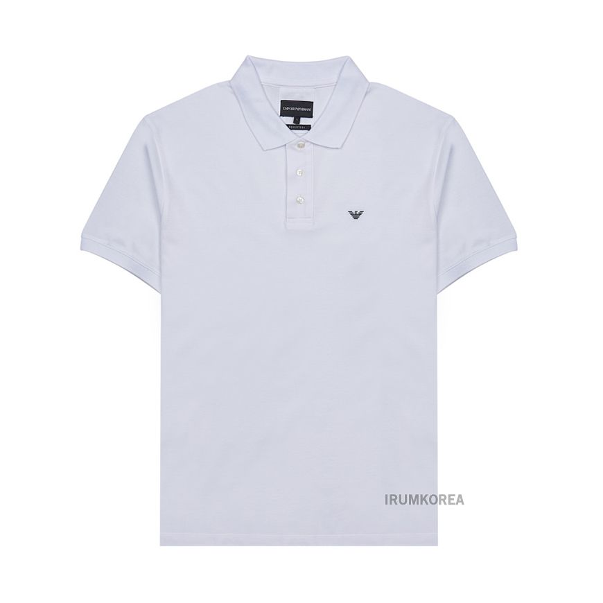 엠포리오 아르마니 폴로 티셔츠 8N1FQ21JTKZ0100 White