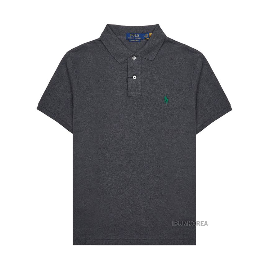 랄프 로렌 폴로 티셔츠 710782592 002 Grey