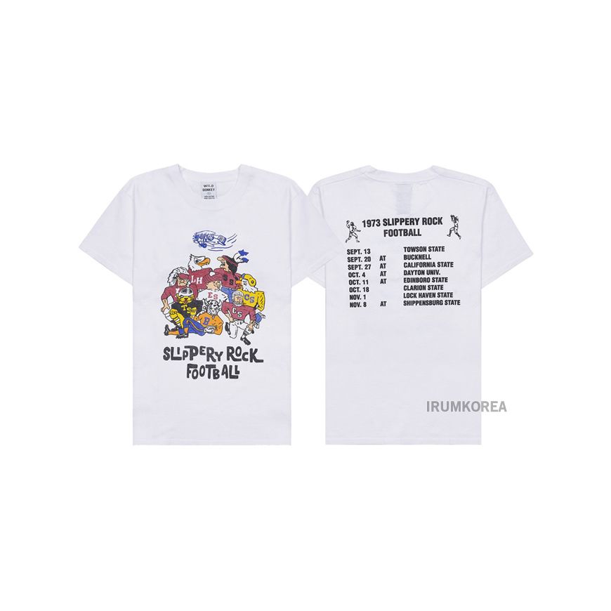 T SLIPPERY ROCK WHITE SS25 남성 슬리퍼리 록 티셔츠