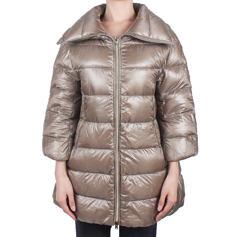 (D)에르노 24FW 여성 클레오페 구스다운 패딩 베이지 PI0001DIC 12017Z 2600 44사이즈 스크래치