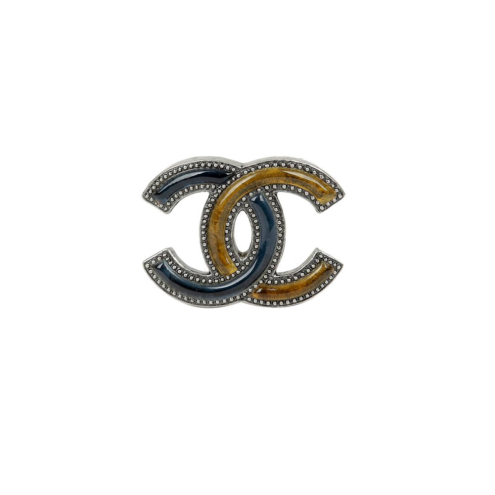 중고 CC로고 브로치