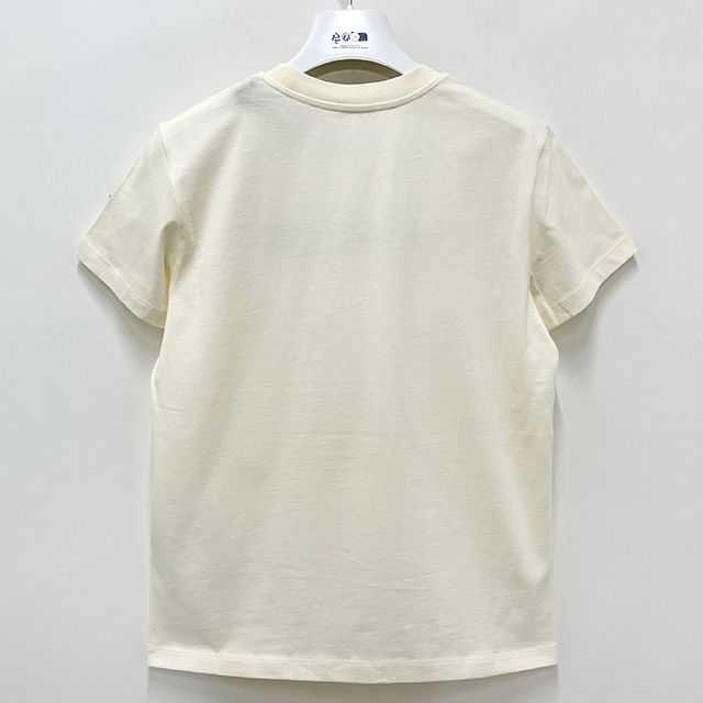 더팩토리 25SS 몽클레어 여성 자수 토널 로고 반팔티 (8C00008 89AUO 036)