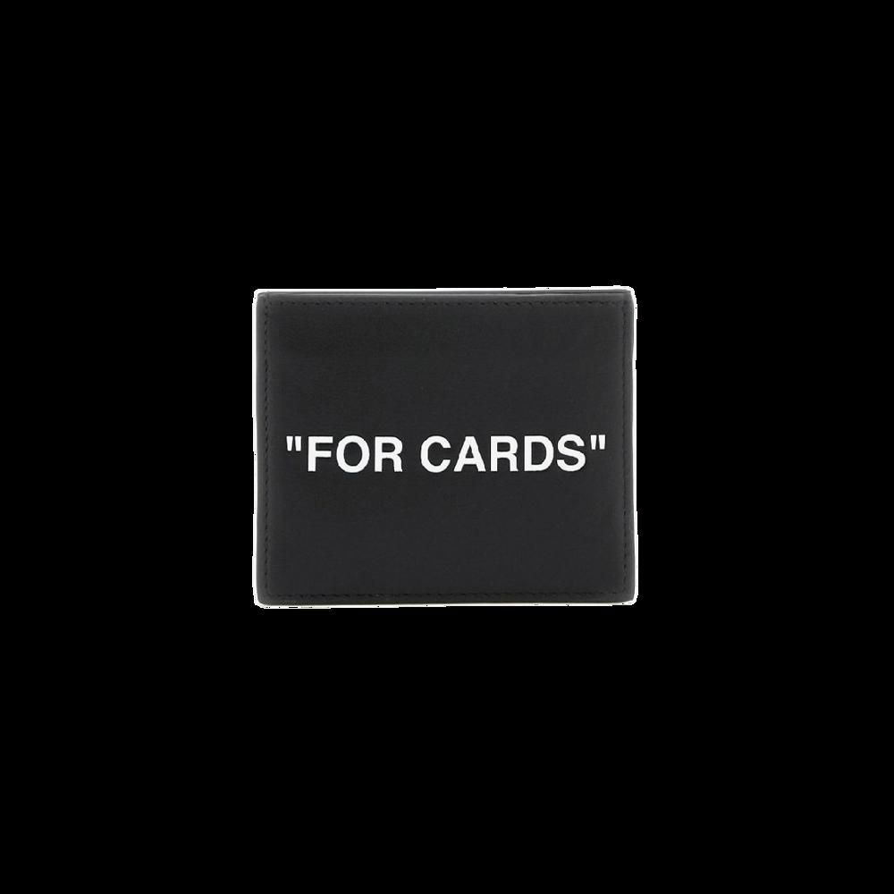 오프화이트(Off White) | 중고 블랙 레더 로고 체인 스트랩 지갑 | 트렌비