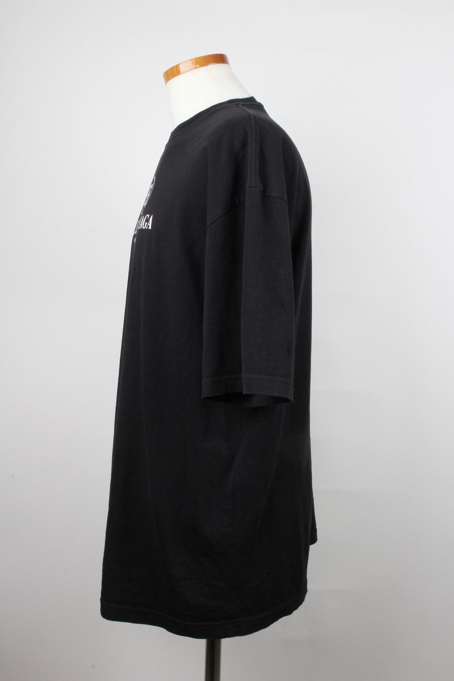 Balenciaga BB Logo Short Sleeve T-Shirt Black S95-100