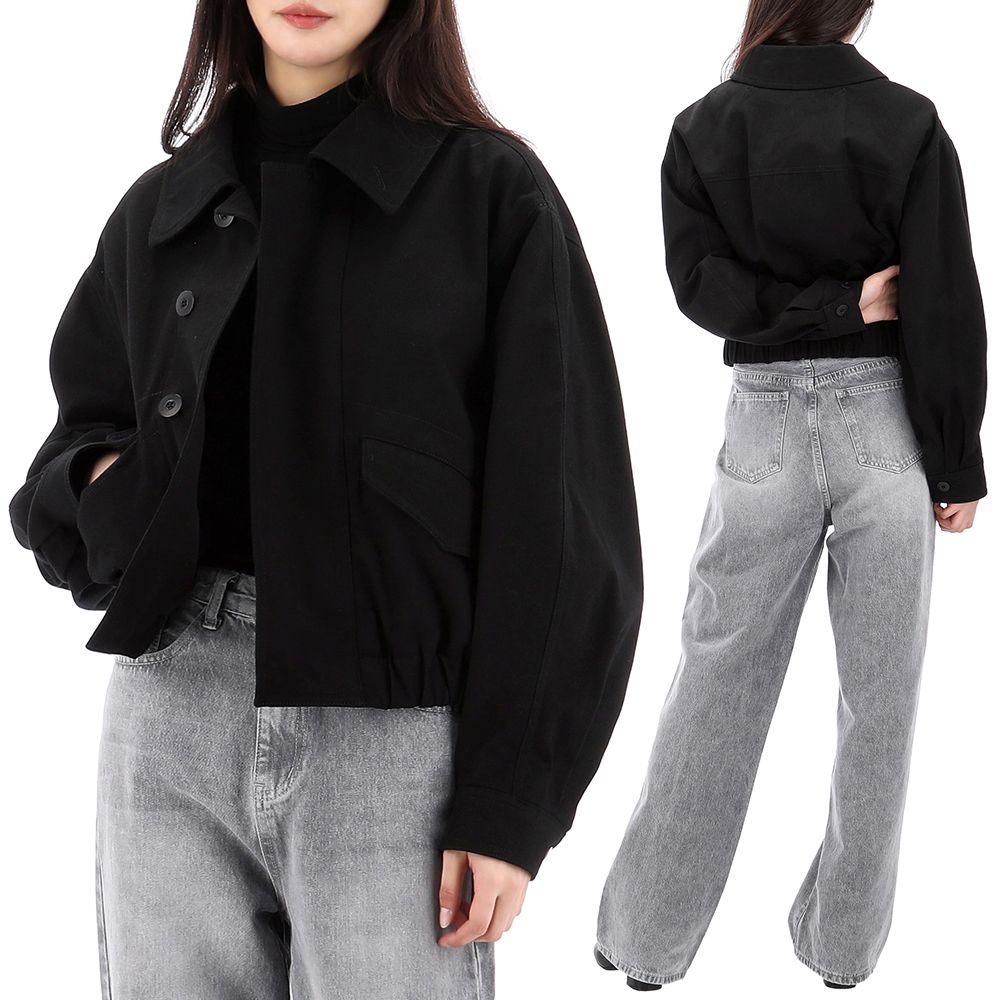 25SS 르메르 숏 블루종 자켓 OW1149 LF1365 BK999