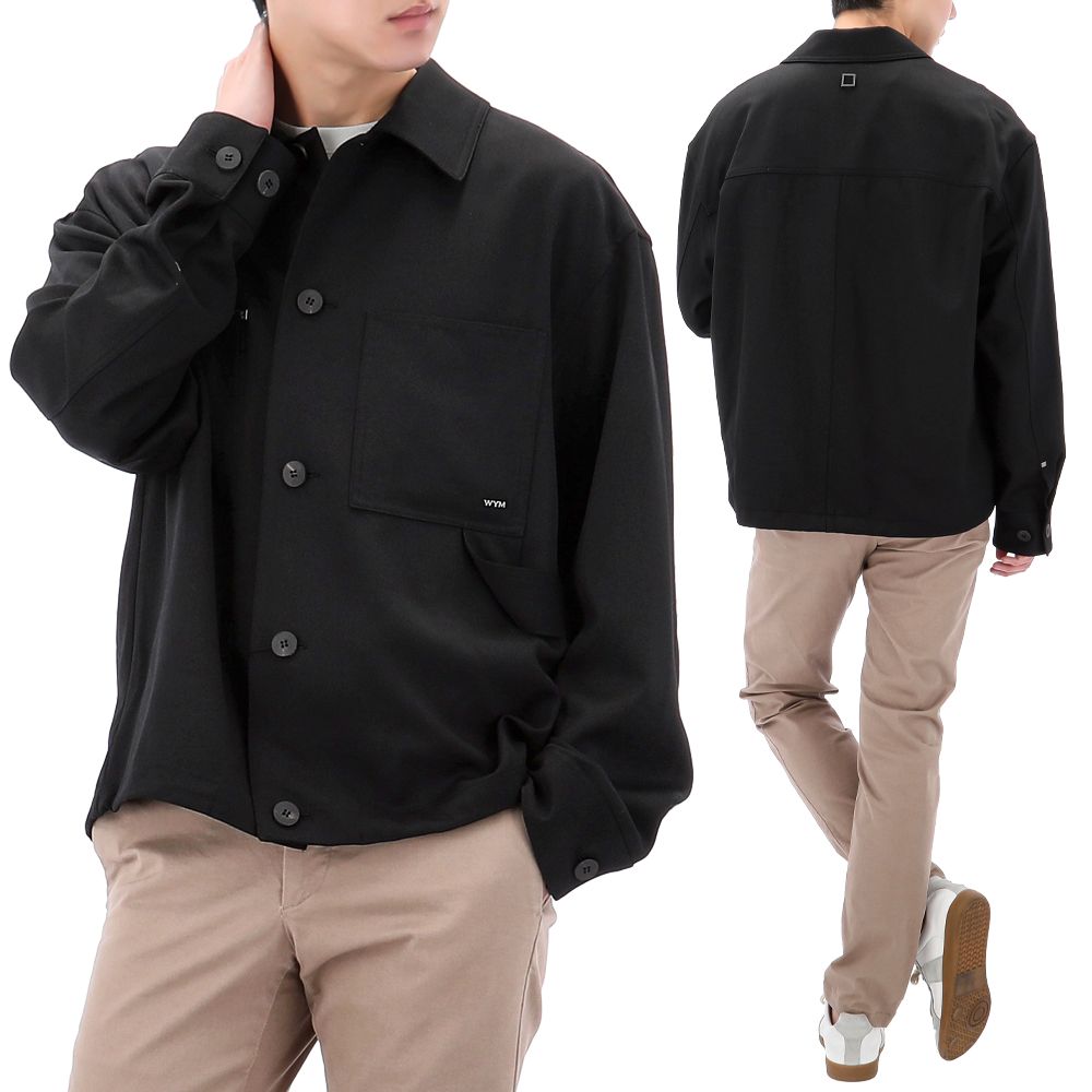【WOOHWA】PLEATS POCKET WASHA OPS Designer fashion, Seoul-fully created | W Concept