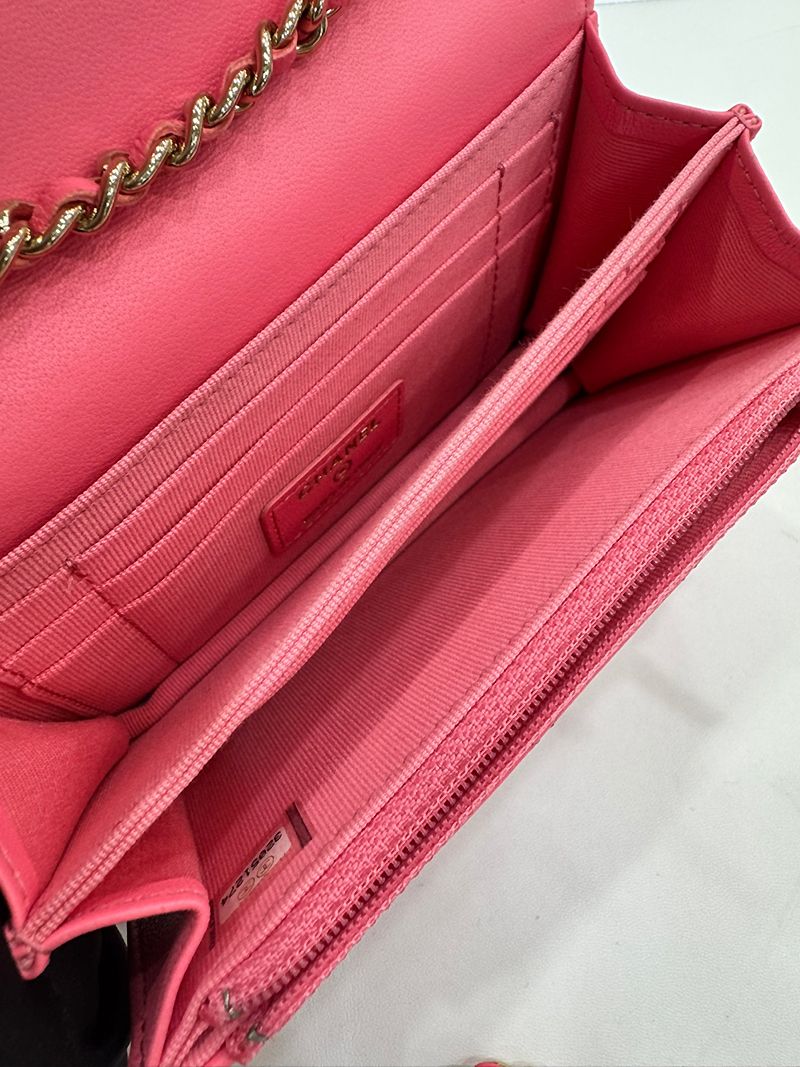 CHANEL Trendy CC Lamb WOC Mini Crossbody Bag A80982