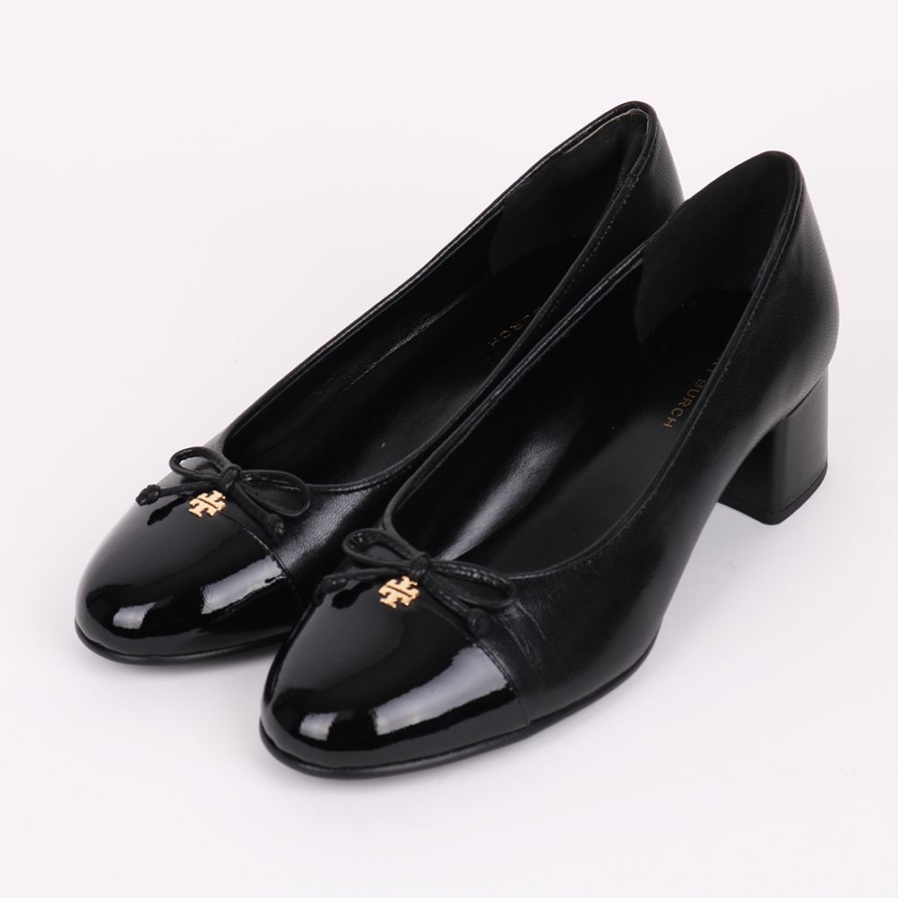 treat urself ribbon girly pumps black