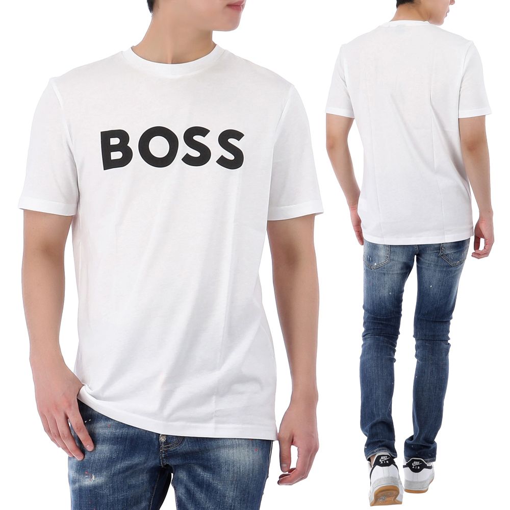 보스 반팔 티셔츠 50481923 100