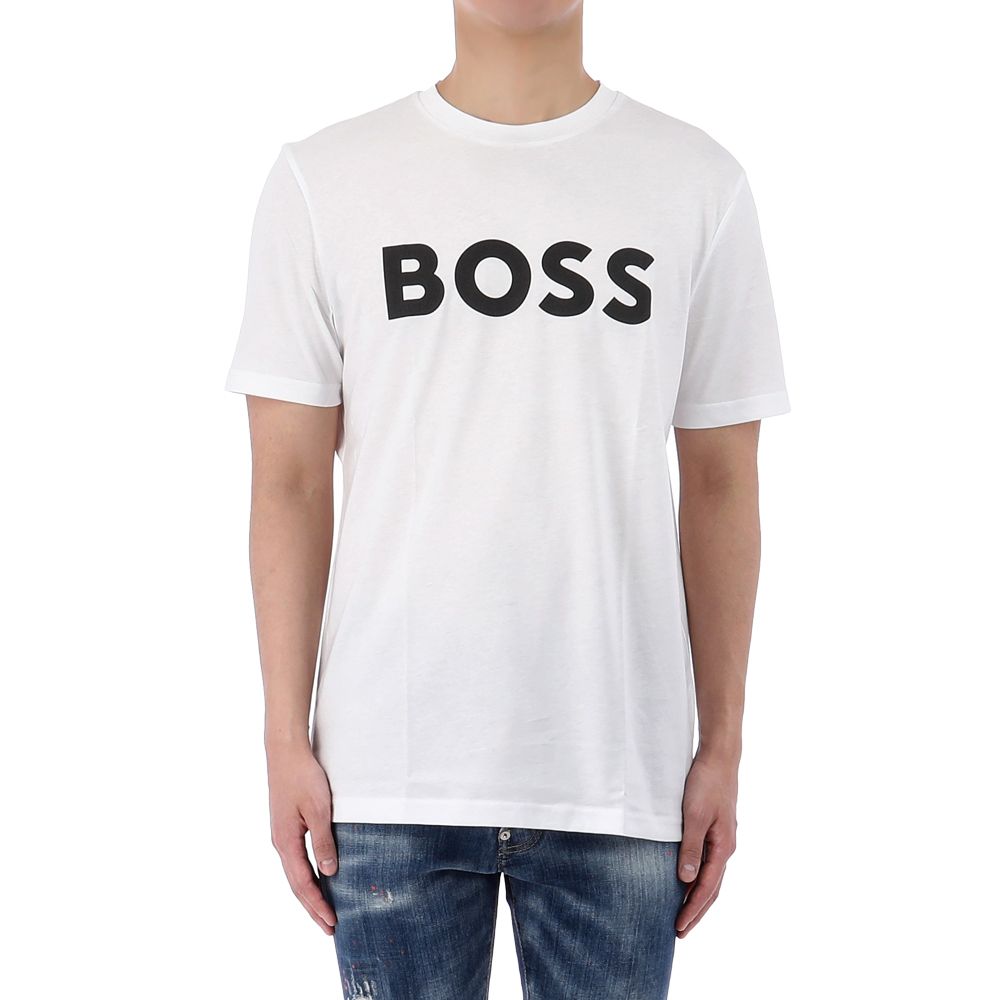 보스 반팔 티셔츠 50481923 100